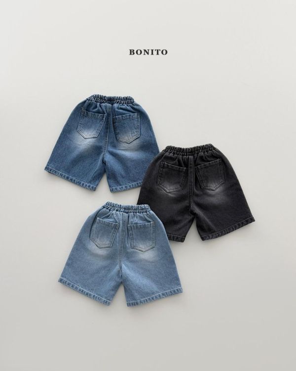 BONITO｜刷色丹寧褲 