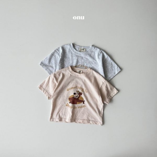 Bear in mind短TEE｜2COLORS 