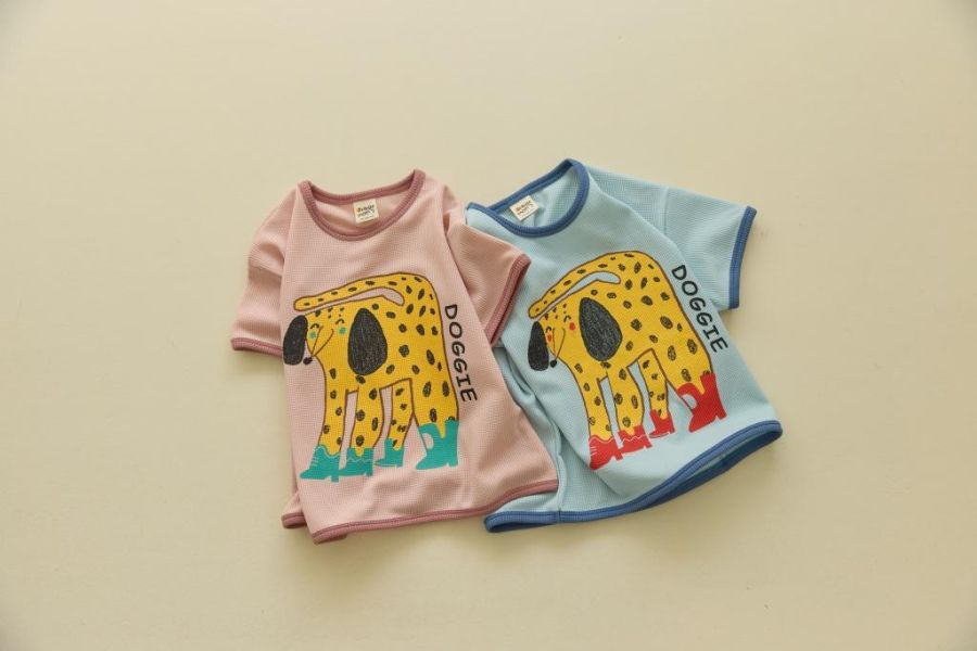 ORANGEMOM｜DOGGIE華夫格短袖 