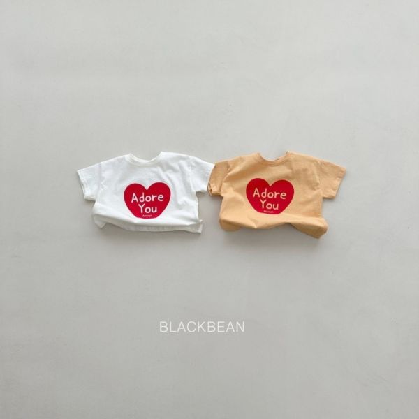 Adore You愛心短TEE｜2COLORS 