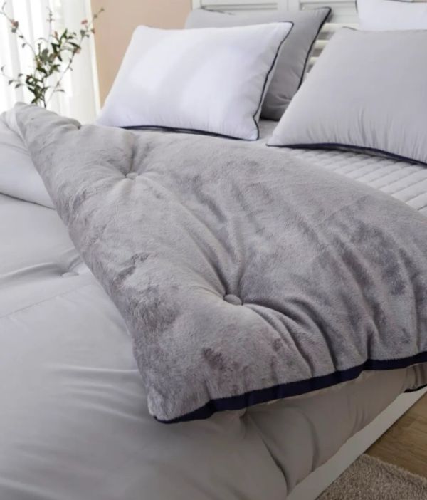韓國製 素面100%天絲莫代爾單面細絨冬被｜4COLORS 