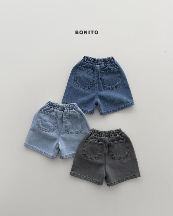 BONITO｜基礎丹寧短褲 