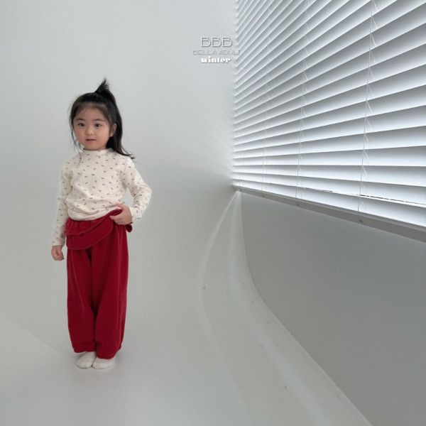 可拆式雙層綁帶長褲｜2COLORS 