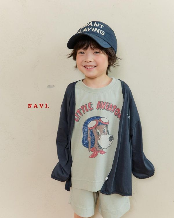 NAVI｜飛行員狗狗短TEE 
