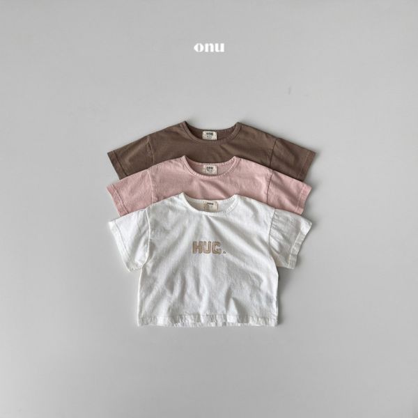 HUG.短TEE｜3COLORS 