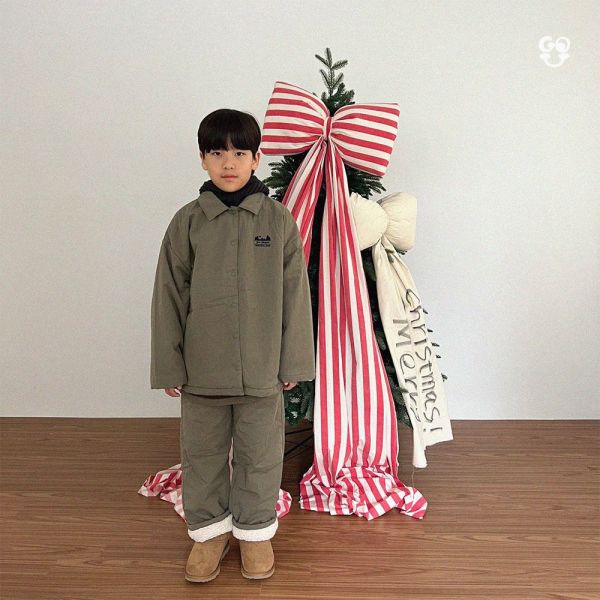 厚絨毛保暖外套｜2COLORS 