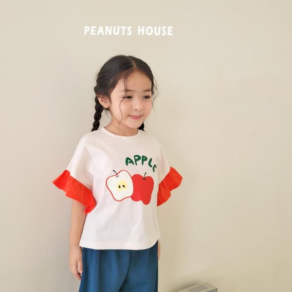 PEANUTS｜APPLE造型短TEE 