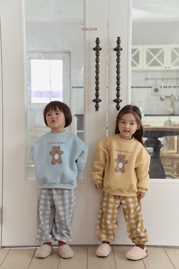 YOU ARE THE BEST套裝(上衣+褲子)｜2COLORS 