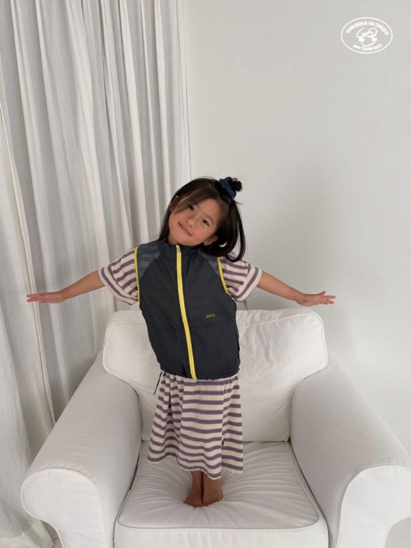 GOU｜條紋連衣裙 