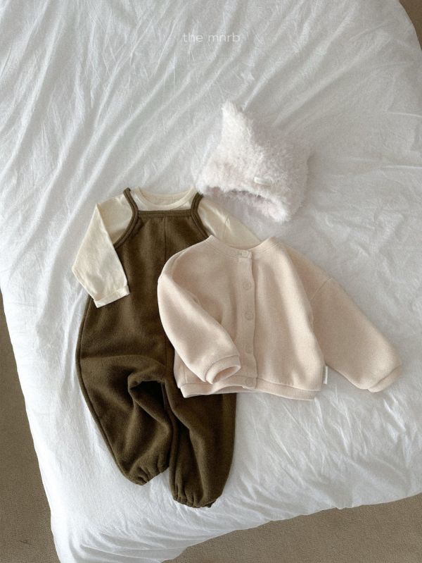 吊帶針織連身褲｜3COLORS 