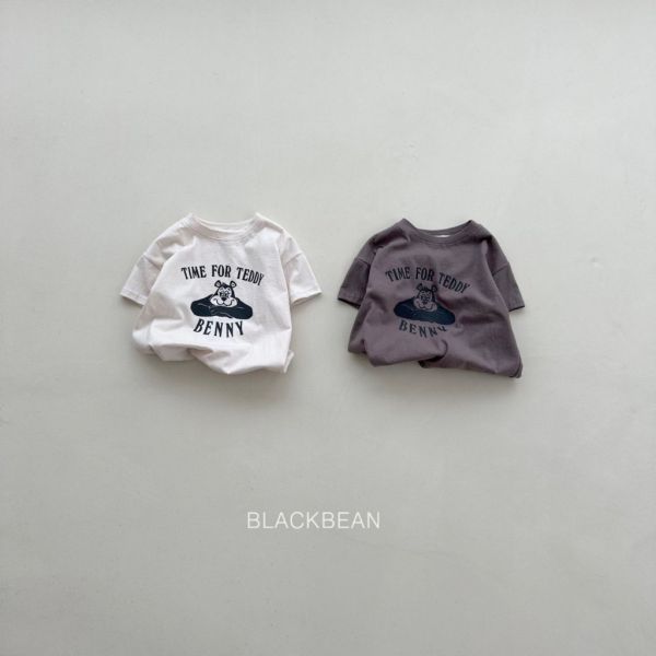TEDDY短TEE｜2COLORS 