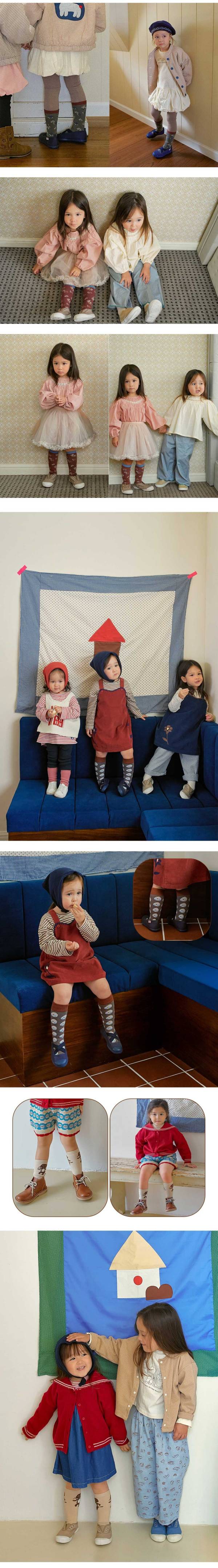 花花貓貓長襪套組｜2SET 