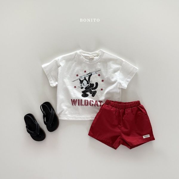 WILDCAT黑貓短TEE｜2COLORS 