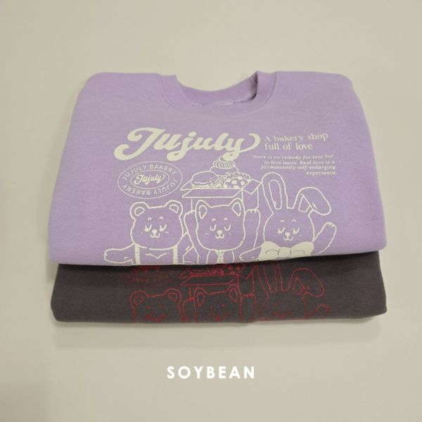 A bakery shop塗鴉加絨衛衣｜2COLORS 