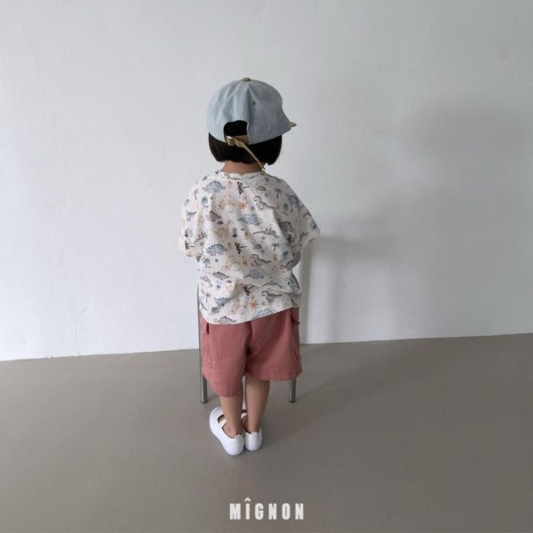 MIGNON｜恐龍塗鴉短TEE 