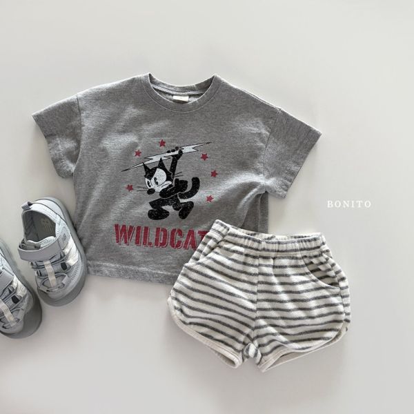 WILDCAT黑貓短TEE｜2COLORS 