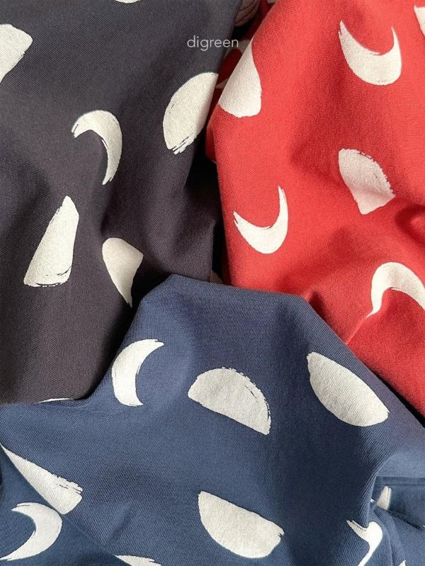 DIGREEN｜幾何圖棉質短TEE 