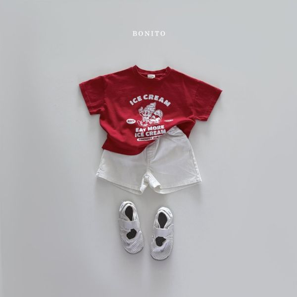 EAT MORE ICE CREAM短TEE｜3COLORS 