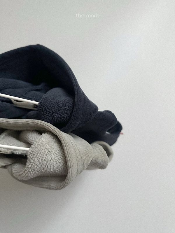 連帽刷毛背心｜2COLORS 