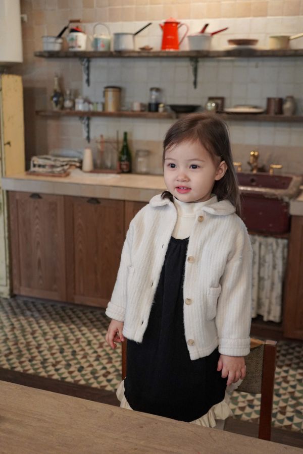 氣質圓領小外套｜2COLORS 