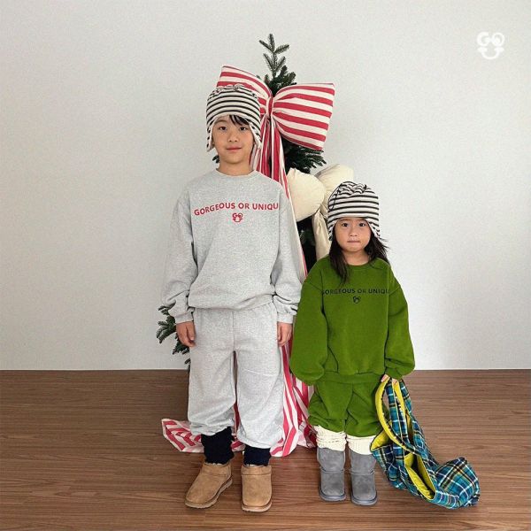 GORGEOUS休閒套裝(衛衣+褲子)｜3COLORS 