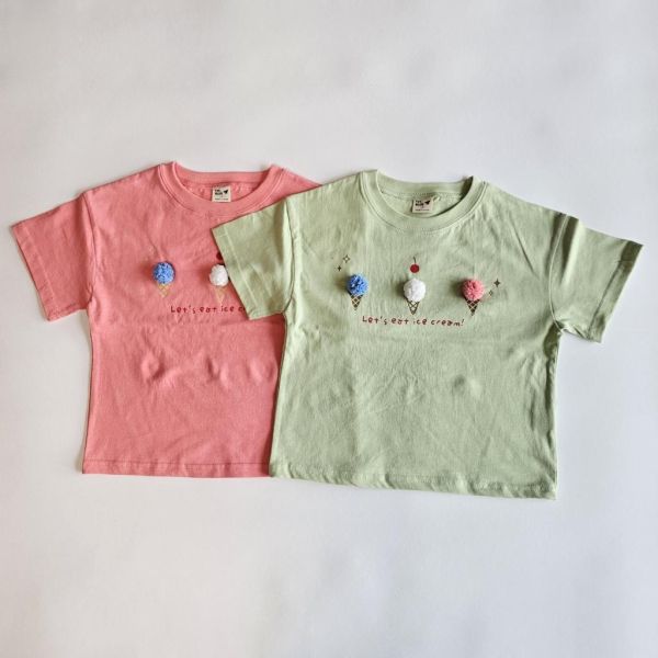 1STBLUE｜冰淇淋短TEE 