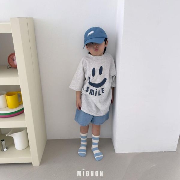MIGNON｜笑臉短TEE 