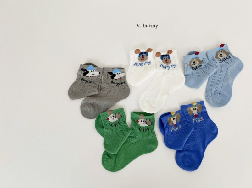 小動物短筒襪襪組(5入)｜SET 