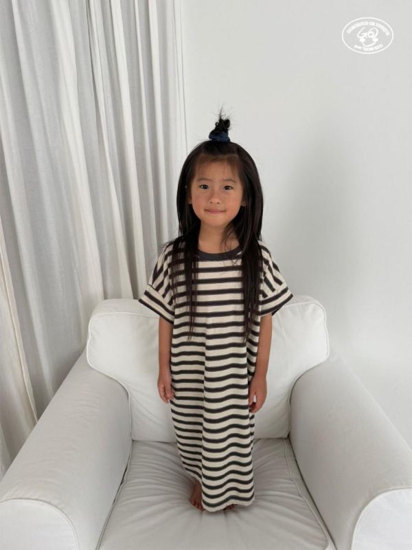 GOU｜條紋連衣裙 