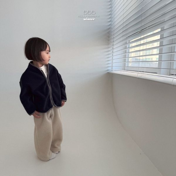 搖粒絨拉鍊外套｜3COLORS 