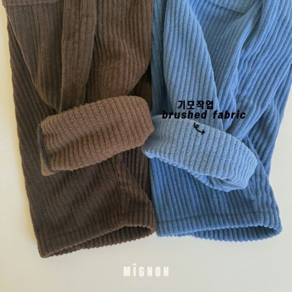 燈芯絨長褲｜2COLORS 