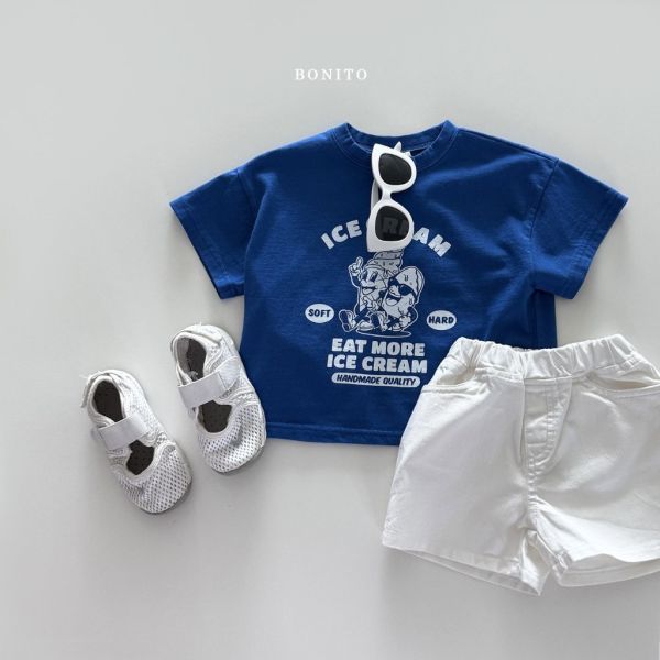 EAT MORE ICE CREAM短TEE｜3COLORS 