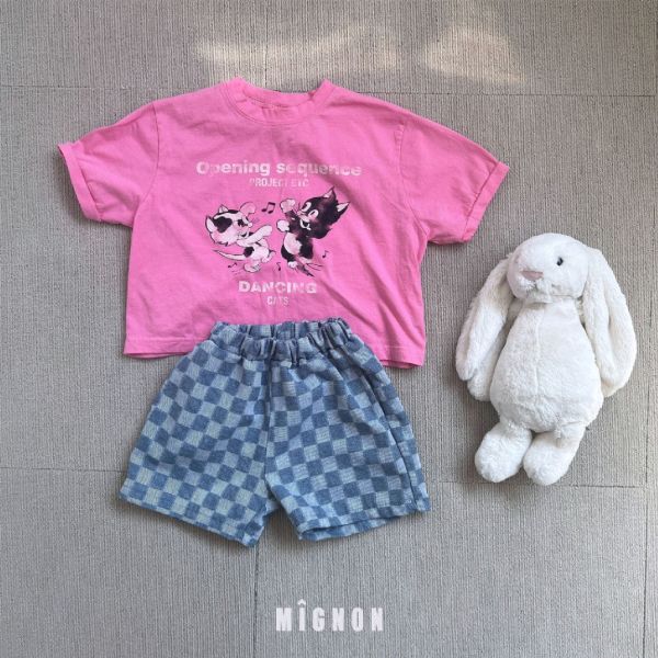 DANCING短袖印花TEE｜2COLORS 