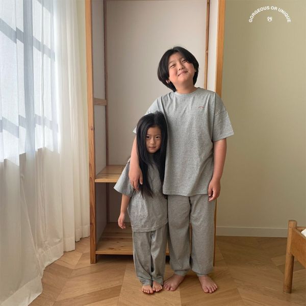 舒適居家服套裝(上衣+褲子)｜3COLORS 