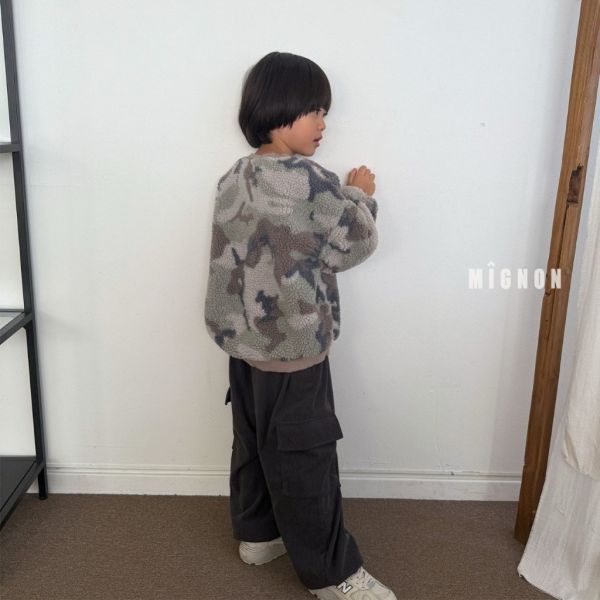 迷彩羊羔毛上衣｜1COLOR 