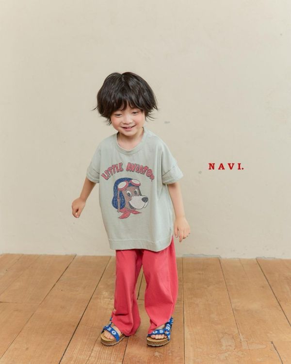 NAVI｜飛行員狗狗短TEE 