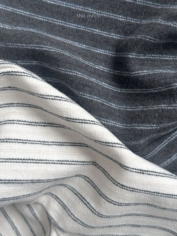 雙線條直筒長褲｜2COLORS 