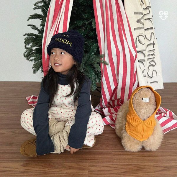 復古波點套裝(背心+褲子)｜3COLORS 