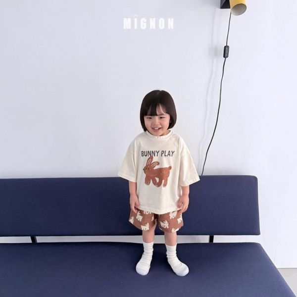 MIGNON｜BUNNY兔兔短TEE 