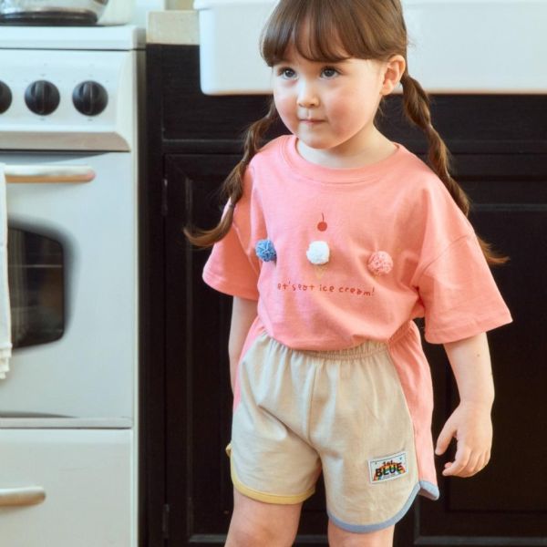 1STBLUE｜冰淇淋短TEE 