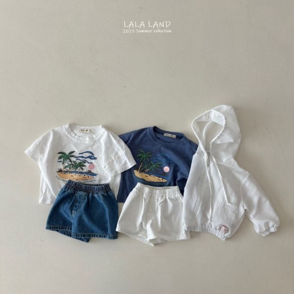 夏日海灘短TEE｜2COLORS 