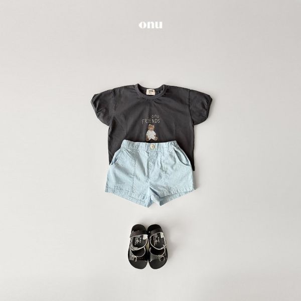 FRIENDS熊熊短TEE｜3COLORS 