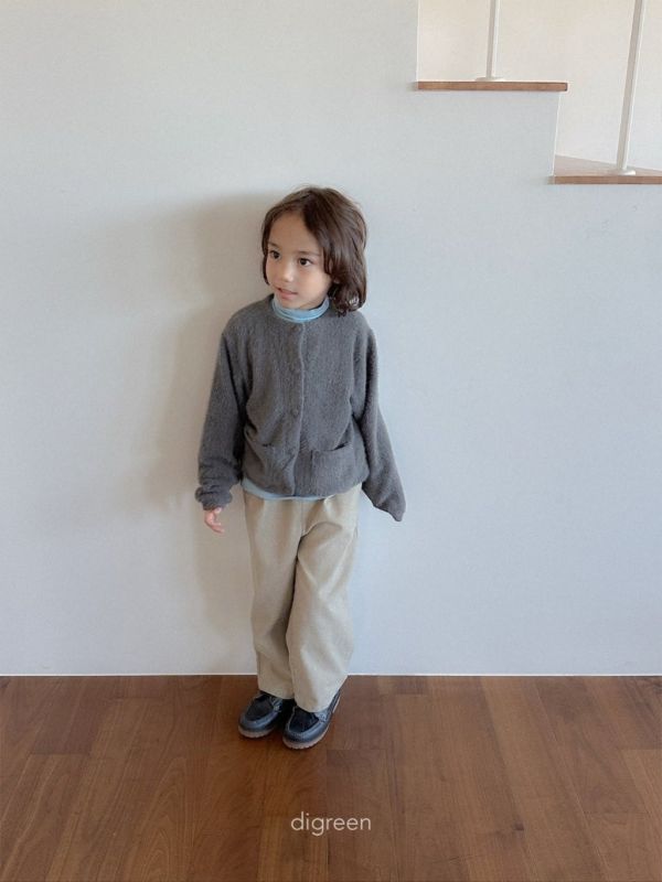 調節釦飾長褲｜2COLORS 