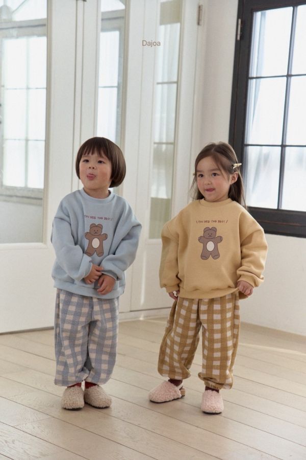 YOU ARE THE BEST套裝(上衣+褲子)｜2COLORS 