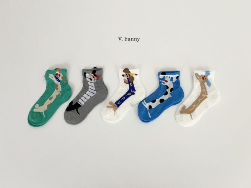狗狗短筒襪襪組(5入)｜SET 