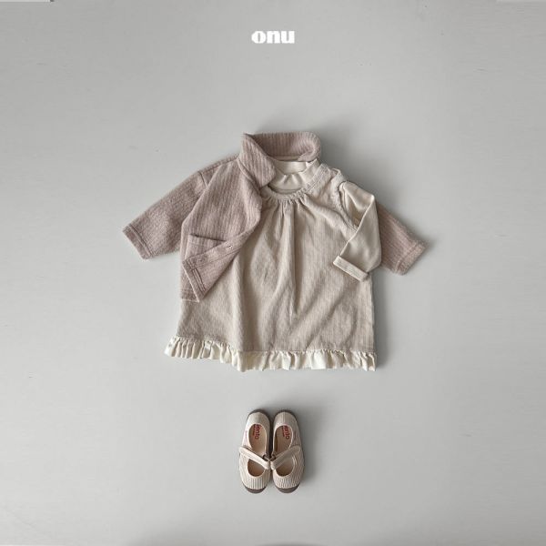 氣質圓領小外套｜2COLORS 