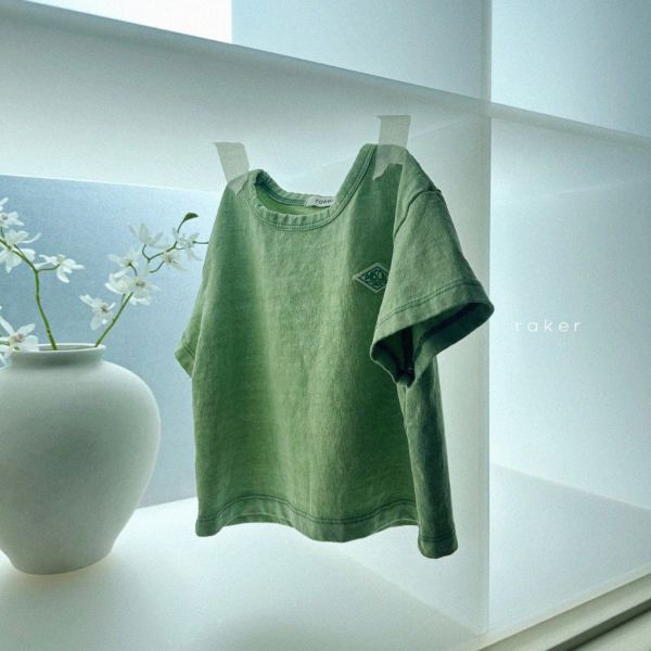 小標素面短TEE｜3COLORS 
