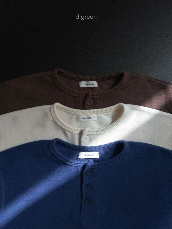 開釦舒適上衣｜3COLORS 