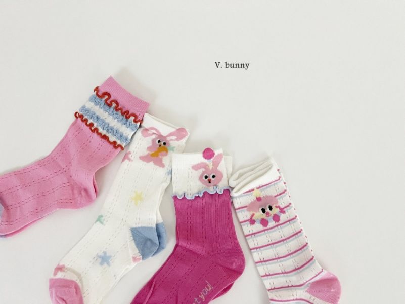 小蛋糕透氣襪襪組(4入)｜SET 