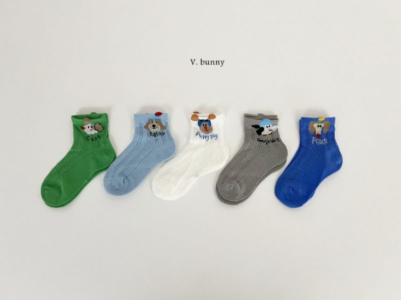 小動物短筒襪襪組(5入)｜SET 